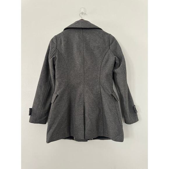 Banana Republic Wool Blend Pea Coat sz XS - Picture 2 of 5